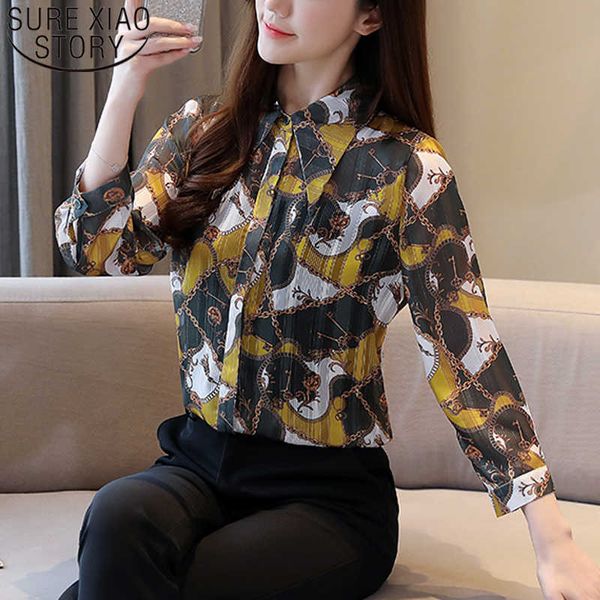 blusas mujer de moda korean fashion clothing chiffon button print women's blouse elegant vintage floral women 8520 50 210528, White
blusas mujer de moda korean fashion clothing chiffon button print women's blouse elegant vintage floral women 8520 50 210528, White