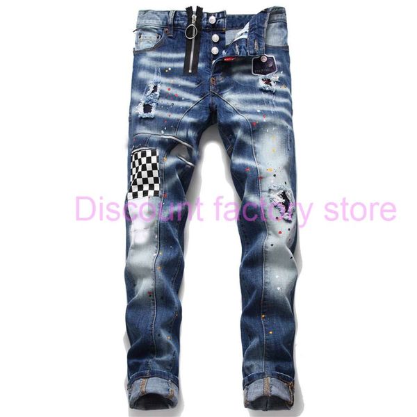 unique mens distressed badge blue skinny jeans fashion designer slim fit washed motocycle denim pants panelled hip hop biker trousers 1052
unique mens distressed badge blue skinny jeans fashion designer slim fit washed motocycle denim pants panelled hip hop biker trousers 1052