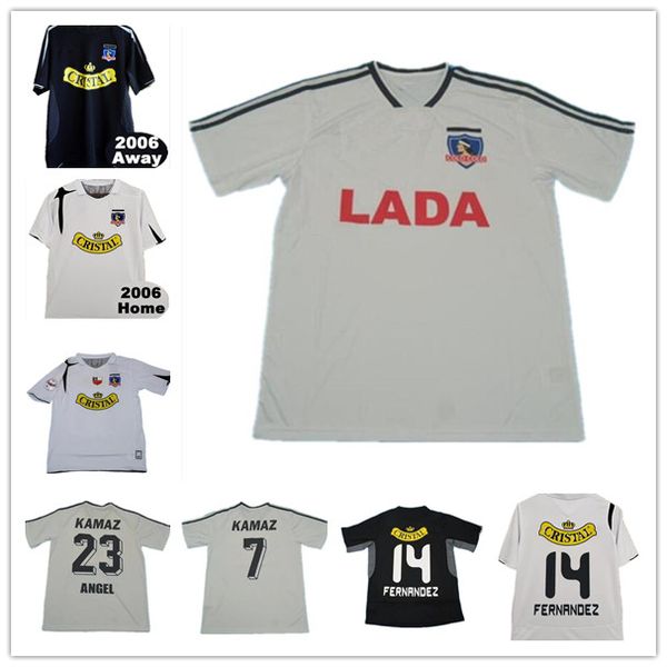 2006 colo colo retro 2007 soccer jerseys argentina csd home white vintage camiseta de fútbol classic 06 07 fernrndez football shirts, Black;yellow
2006 colo colo retro 2007 soccer jerseys argentina csd home white vintage camiseta de fútbol classic 06 07 fernrndez football shirts, Black;yellow