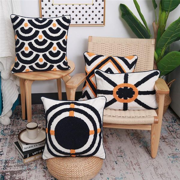 cushion/decorative pillow contrast orange black white embroidery cushion cover 45x45cm/30x50cm waves circle bed room sofa decoration
cushion/decorative pillow contrast orange black white embroidery cushion cover 45x45cm/30x50cm waves circle bed room sofa decoration