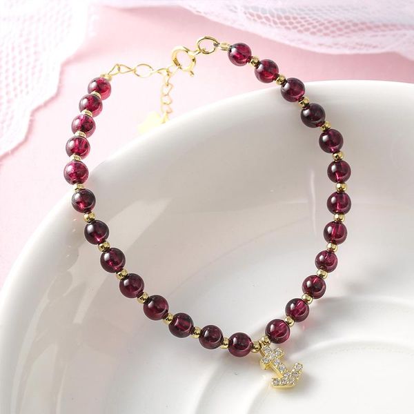 charm bracelets 925 silver garnet bracelet hand arrow bead chain jewelry korean style sterling women wedding, Golden;silver
charm bracelets 925 silver garnet bracelet hand arrow bead chain jewelry korean style sterling women wedding, Golden;silver
