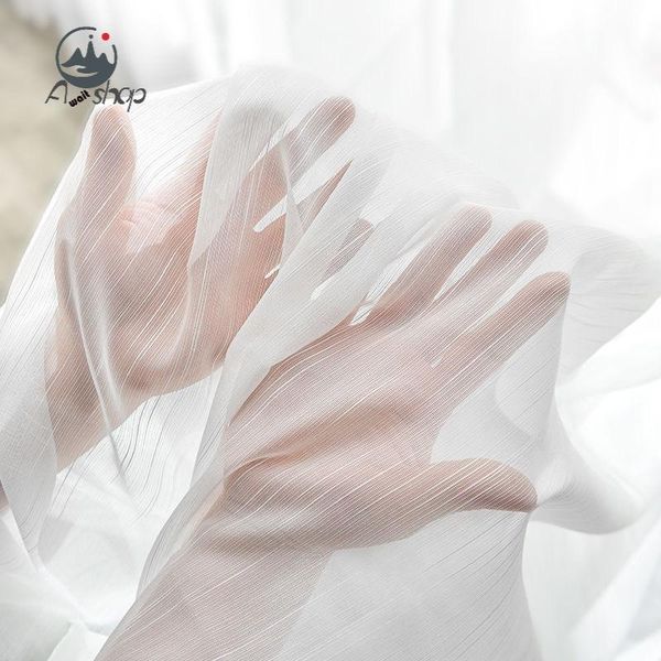 curtain & drapes modern minimalist light luxury bay window balcony semi-shading white gauze tulle curtains for living dining room bedroom
curtain & drapes modern minimalist light luxury bay window balcony semi-shading white gauze tulle curtains for living dining room bedroom