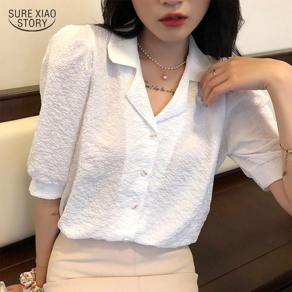 women's blouses & shirts 2021 plus size cotton white ladies summer puff sleeve solid shirt women casual vintage button cardigan blouse
women's blouses & shirts 2021 plus size cotton white ladies summer puff sleeve solid shirt women casual vintage button cardigan blouse