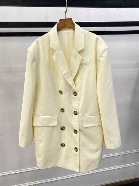 women's suits & blazers all-match coat 2021 autumn and winter double-breasted lapels suit mid-length loose profile jacket, White;black
women's suits & blazers all-match coat 2021 autumn and winter double-breasted lapels suit mid-length loose profile jacket, White;black
