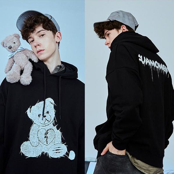 men's and women's suamoments blood claw scratches bear hooded cotton and fleece sweater hoodies new, Black
men's and women's suamoments blood claw scratches bear hooded cotton and fleece sweater hoodies new, Black