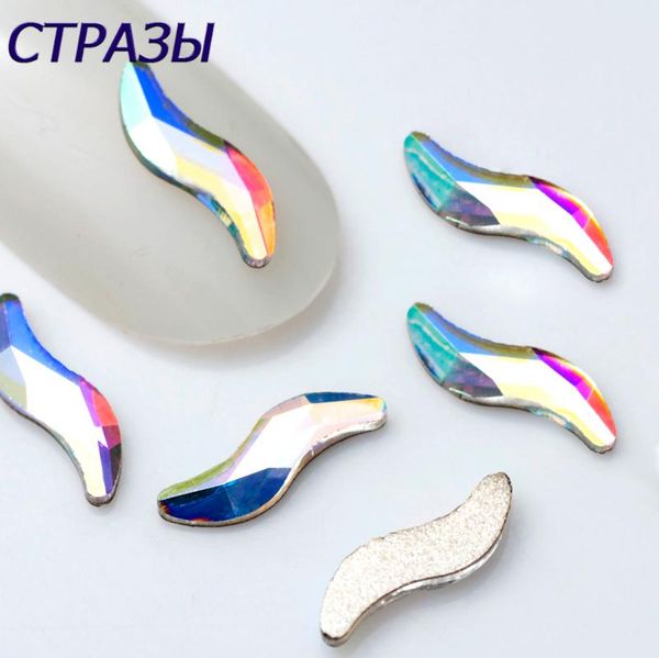 nail art decorations 20pcs 2x9mm wave crystal clear ab glass rhinestones 3d irregular decoration stone rhinestone accessories, Silver;gold
nail art decorations 20pcs 2x9mm wave crystal clear ab glass rhinestones 3d irregular decoration stone rhinestone accessories, Silver;gold