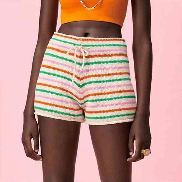 za summer vintage drawstring women shorts elastic waist striped pants fashion elegancel high waisted knit lady, White;black
za summer vintage drawstring women shorts elastic waist striped pants fashion elegancel high waisted knit lady, White;black