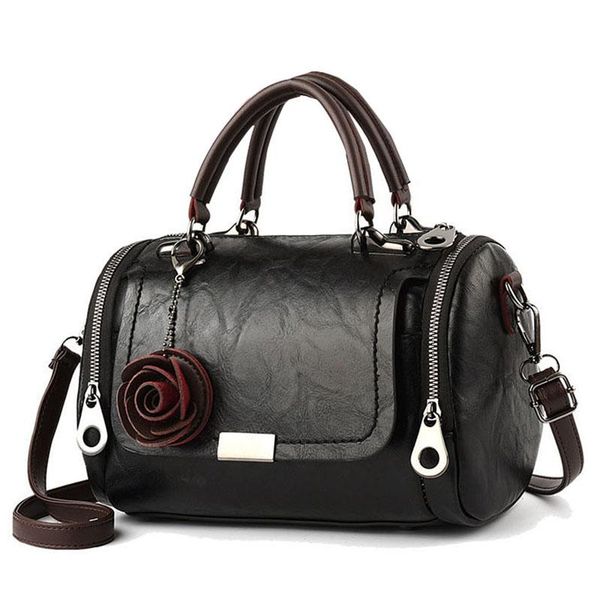 cross body women's handbags fashion large capacity rose pendant pu leather shoulder bags casual messenger for women female tote
cross body women's handbags fashion large capacity rose pendant pu leather shoulder bags casual messenger for women female tote