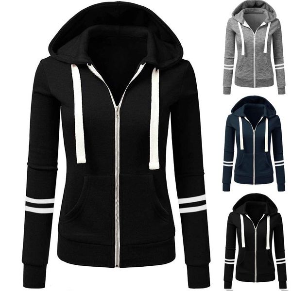 women's hoodies & sweatshirts women fashion sweatshirt solid loose long sleeve casual for zip up hoodie, Black
women's hoodies & sweatshirts women fashion sweatshirt solid loose long sleeve casual for zip up hoodie, Black