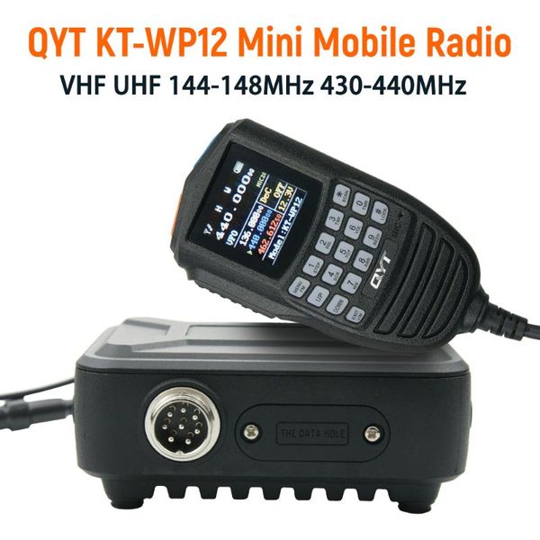 walkie talkie qyt kt-wp12 mini mobile radio 25w 200 channels vhf uhf 144-148mhz 430-440mhz dual band car ham transceiver
walkie talkie qyt kt-wp12 mini mobile radio 25w 200 channels vhf uhf 144-148mhz 430-440mhz dual band car ham transceiver