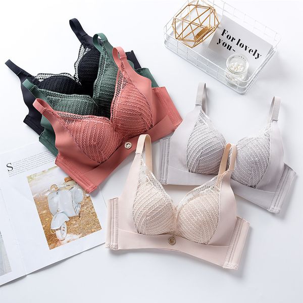bras sets steamed bread cup style rimless lace underwear women's thickened 5cm flat chest small gathered breathable bra 68, Red;black
bras sets steamed bread cup style rimless lace underwear women's thickened 5cm flat chest small gathered breathable bra 68, Red;black