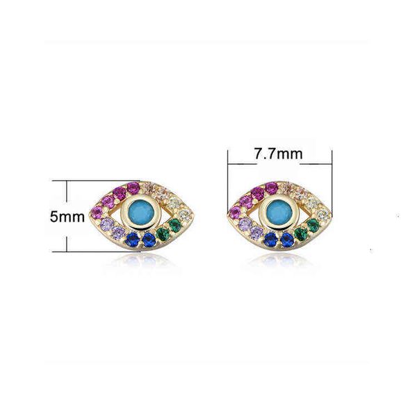 peishang s925 sterling sier devil's eye earrings inlaid with zircon studs exquisite trinket, Golden
peishang s925 sterling sier devil's eye earrings inlaid with zircon studs exquisite trinket, Golden