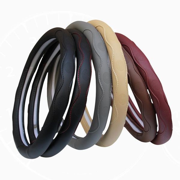 steering wheel covers car cover universal auto pu leather braiding anti-slip for 38cm/15" volante styling
steering wheel covers car cover universal auto pu leather braiding anti-slip for 38cm/15" volante styling