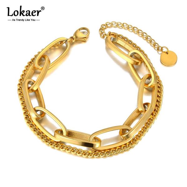 link, chain lokaer hiphop/rock titanium stainless steel geometry charm bracelet bangle for women men bohemia & link jewelry b20212, Black
link, chain lokaer hiphop/rock titanium stainless steel geometry charm bracelet bangle for women men bohemia & link jewelry b20212, Black