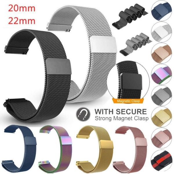 watch bands stainless steel magnetic strap for samsung galaxy 46mm gear s3 classic frontier huawei gt2 replacement wristband 20mm 22mm, Black;brown
watch bands stainless steel magnetic strap for samsung galaxy 46mm gear s3 classic frontier huawei gt2 replacement wristband 20mm 22mm, Black;brown