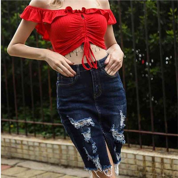 skirts womens hole denim dark blue s/3xl female fashion bodycon women midi pencil ripped saias j2808 imif, Black
skirts womens hole denim dark blue s/3xl female fashion bodycon women midi pencil ripped saias j2808 imif, Black