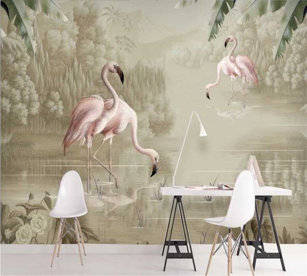 custom 3d wallpaper mural landscape modern minimalist hand-painted watercolor plant flamingo nordic decorative painting
custom 3d wallpaper mural landscape modern minimalist hand-painted watercolor plant flamingo nordic decorative painting