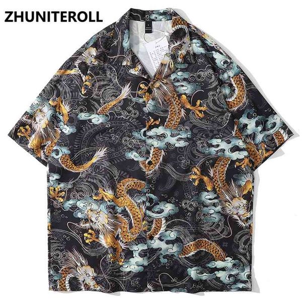 dragon clouds print hawaiian beach shirts hip hop short sleeve button up streetwear japanese shirt mens fashion clothing trends 210809, White;black
dragon clouds print hawaiian beach shirts hip hop short sleeve button up streetwear japanese shirt mens fashion clothing trends 210809, White;black
