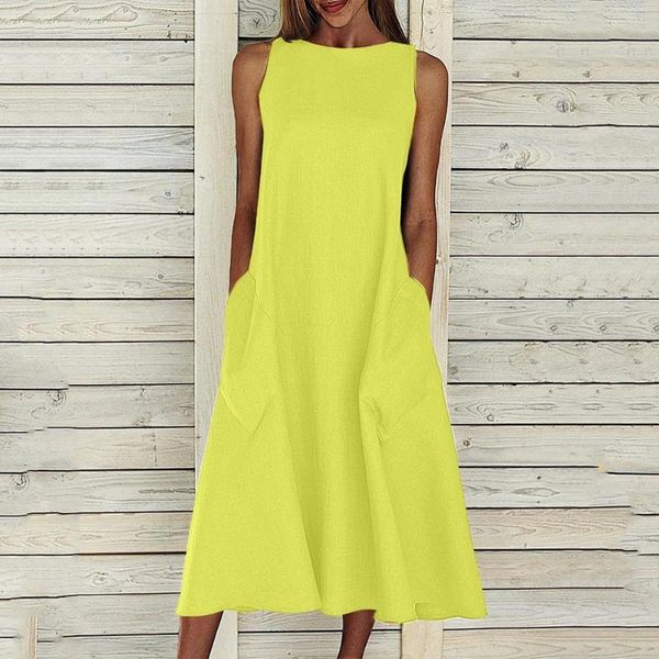 casual dresses women fashion cool summer 2021 solid color beach causal holiday loose dress round neck big swing pocket maxi vestidos, Black;gray
casual dresses women fashion cool summer 2021 solid color beach causal holiday loose dress round neck big swing pocket maxi vestidos, Black;gray