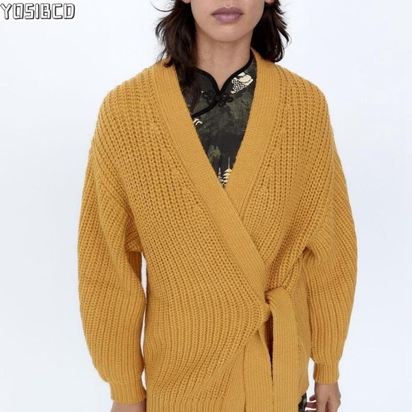 yosibcd women 2021 fashion with tied wrap knitted cardigan sweater vintage v long sleeve female outerwear chic, White
yosibcd women 2021 fashion with tied wrap knitted cardigan sweater vintage v long sleeve female outerwear chic, White