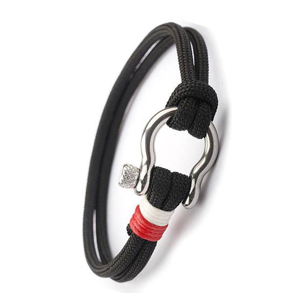 navy style rope survival bracelets men sport anchor-couple metal buckle hope bangles women jewelry, Golden;silver
navy style rope survival bracelets men sport anchor-couple metal buckle hope bangles women jewelry, Golden;silver
