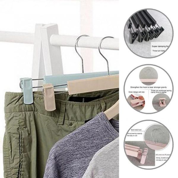 hangers & racks windproof 5pcs/set portable shirts pants clothes hanger good load capacity with spring clamp home supplies
hangers & racks windproof 5pcs/set portable shirts pants clothes hanger good load capacity with spring clamp home supplies