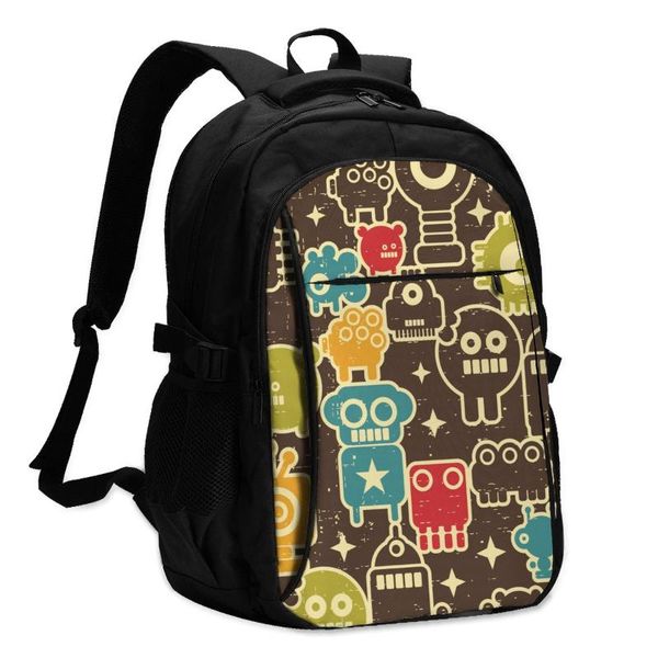 backpack 2021 cool printing lapretro robot and monsters usb charging travel women male school mochila 
backpack 2021 cool printing lapretro robot and monsters usb charging travel women male school mochila