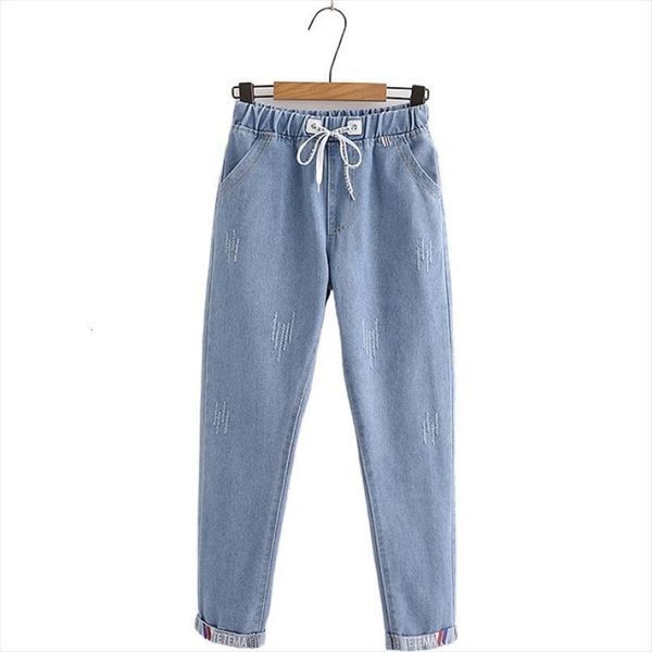 blue letter embroidery scratched washed women jean pencil casual denim pants autumn elastic waist ladies basic trousers
blue letter embroidery scratched washed women jean pencil casual denim pants autumn elastic waist ladies basic trousers