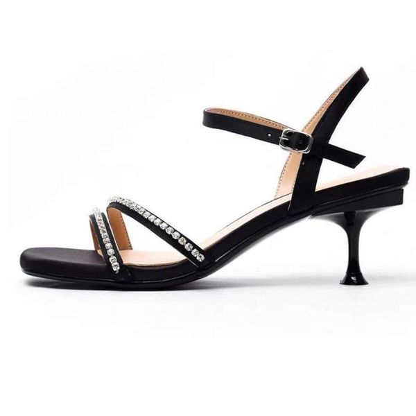 dress shoes 2021 summer special cone heels crystal straps toe women ankle sandals elegant, Black
dress shoes 2021 summer special cone heels crystal straps toe women ankle sandals elegant, Black