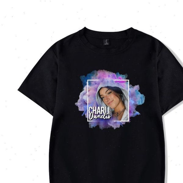 2021 camisas mujer cotton shirt charli damelio tshirt graphic tees women clothing podkoszulek tee female harajuku top, White
2021 camisas mujer cotton shirt charli damelio tshirt graphic tees women clothing podkoszulek tee female harajuku top, White