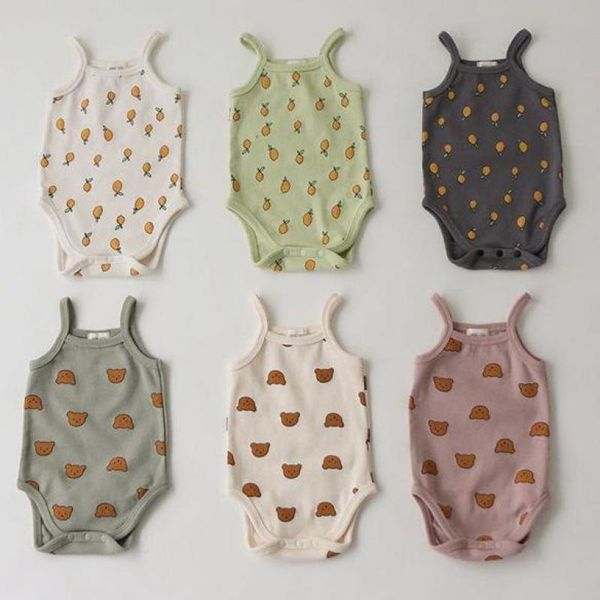 rompers 2021 summer cute bear print born toddler sleeveless bodysuit cotton baby boy jumpsuit lemon girl clothes, Blue
rompers 2021 summer cute bear print born toddler sleeveless bodysuit cotton baby boy jumpsuit lemon girl clothes, Blue