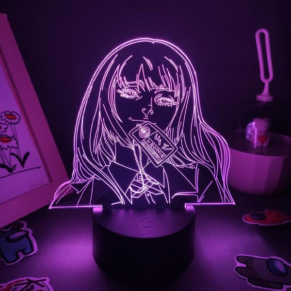 night lights kakegurui anime figure jabami yumeko 3d led rgb neon manga gifts for friends lava lamps bedroom bedside table decor
night lights kakegurui anime figure jabami yumeko 3d led rgb neon manga gifts for friends lava lamps bedroom bedside table decor