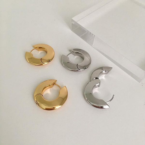hoop & huggie ghidbk 2021 design solid metal earrings simple stylish small thick brass earring minimalist trend daily, Golden;silver
hoop & huggie ghidbk 2021 design solid metal earrings simple stylish small thick brass earring minimalist trend daily, Golden;silver