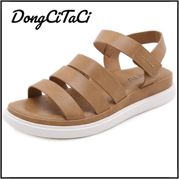 sandals dongcitaci summer women's casual wedge open toe shoes for women retro weave beach flat strapped sandales 35-42, Black
sandals dongcitaci summer women's casual wedge open toe shoes for women retro weave beach flat strapped sandales 35-42, Black