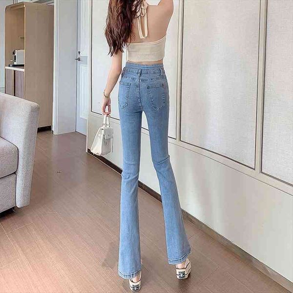 autumn high street skinny flare womens jeans pants casual waist irregular buttons ladies denim, Blue
autumn high street skinny flare womens jeans pants casual waist irregular buttons ladies denim, Blue