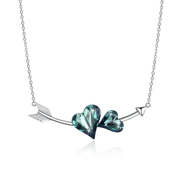 pendant necklaces double love romantic necklace birthday anniversary valentine's day gift wedding party jewelry accessories, Silver
pendant necklaces double love romantic necklace birthday anniversary valentine's day gift wedding party jewelry accessories, Silver