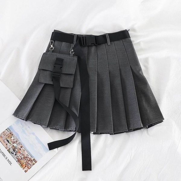 skirts big pocket grey women a-line skirt streetwear high waist chain mini punk hip-hop harajuku womens casual short, Black
skirts big pocket grey women a-line skirt streetwear high waist chain mini punk hip-hop harajuku womens casual short, Black