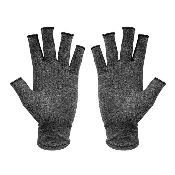wrist support 1 pair practical fingerless gloves skin-friendly ease muscle tension arthritis for exercise compression, Black;red
wrist support 1 pair practical fingerless gloves skin-friendly ease muscle tension arthritis for exercise compression, Black;red