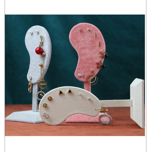 jewelry pouches, bags fashion earring display stand ear-shaped ear clip stud organizer microfiber holder, Pink;blue
jewelry pouches, bags fashion earring display stand ear-shaped ear clip stud organizer microfiber holder, Pink;blue