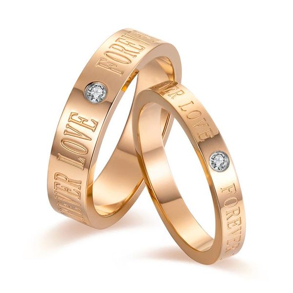 wedding rings 2021 style forever love couple ring with cubic zirconia romantic 316l stainless steel jewelry for women band bague, Slivery;golden
wedding rings 2021 style forever love couple ring with cubic zirconia romantic 316l stainless steel jewelry for women band bague, Slivery;golden