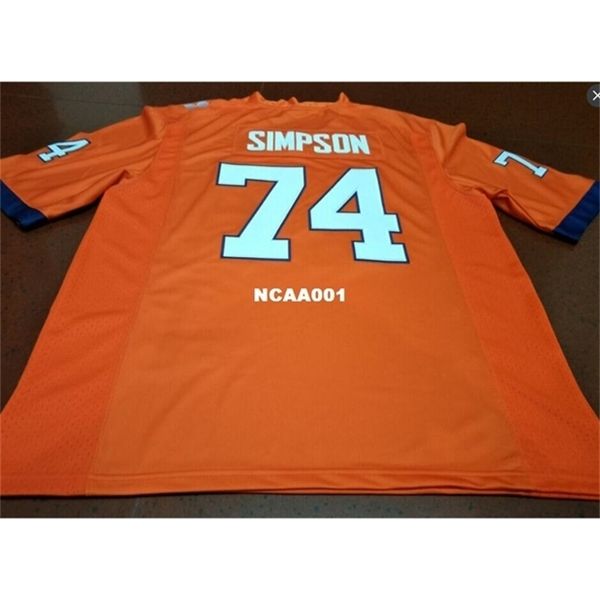 668 clemson tigers #74 john simpson orange white college jersey or custom any name or number jersey, Black
668 clemson tigers #74 john simpson orange white college jersey or custom any name or number jersey, Black