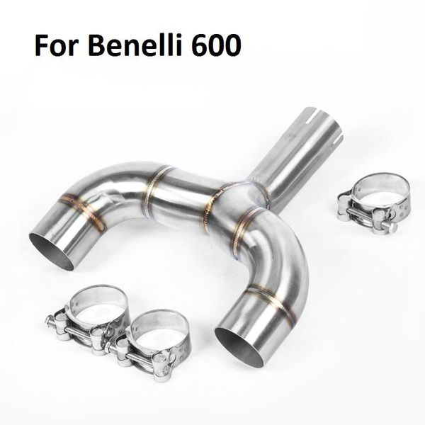 for benelli 600 exhaust system dual-outlet mid link pipe motorcycle escape connect section tube slip on 51mm
for benelli 600 exhaust system dual-outlet mid link pipe motorcycle escape connect section tube slip on 51mm