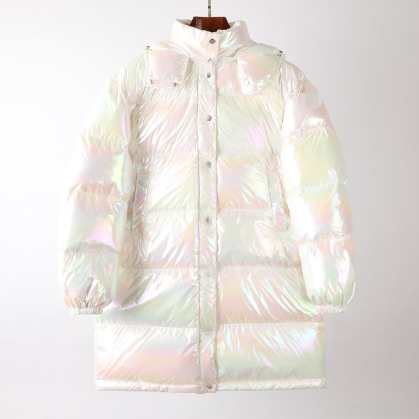 luxury french women's down jacket designer brand laser colorful hooded mid-length coat thickened warm jackets windproof and waterproof, Black
luxury french women's down jacket designer brand laser colorful hooded mid-length coat thickened warm jackets windproof and waterproof, Black