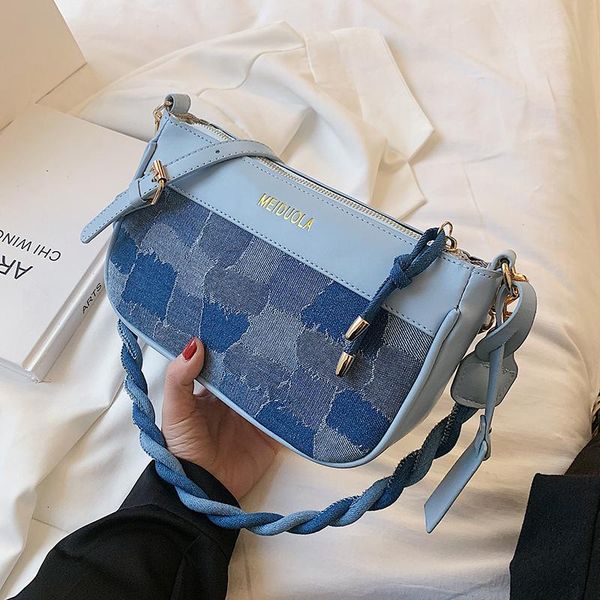 shoulder bags trends women's pu leather denim flap crossbody bag 2021 summer fashion simple retro baguette purses and handbags
shoulder bags trends women's pu leather denim flap crossbody bag 2021 summer fashion simple retro baguette purses and handbags