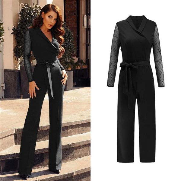 women's jumpsuits & rompers 2021 spring summer women long sleeve polka dots patchwork elegant jumpsuit feminine bodycon one piece, Black;white
women's jumpsuits & rompers 2021 spring summer women long sleeve polka dots patchwork elegant jumpsuit feminine bodycon one piece, Black;white