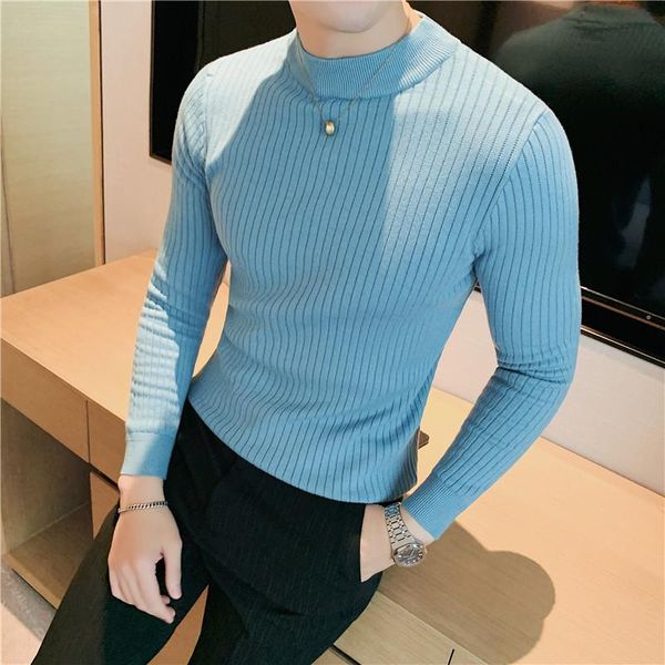men's sweaters 10colors dark stripes turtleneck casual for men clothing simple slim fit knitted pullovers pull homme streetwear 4xl, White;black
men's sweaters 10colors dark stripes turtleneck casual for men clothing simple slim fit knitted pullovers pull homme streetwear 4xl, White;black