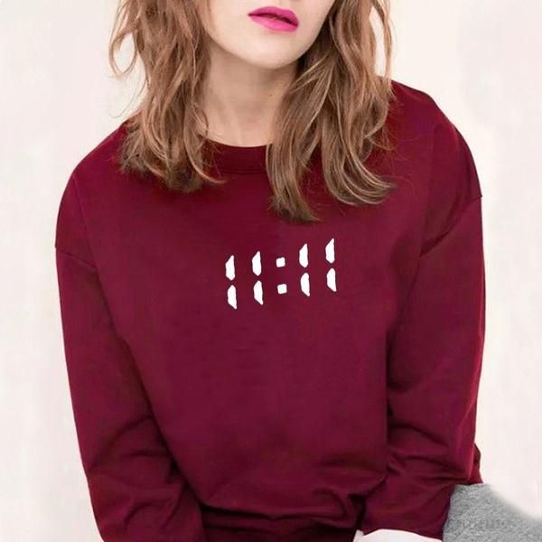 women's hoodies & sweatshirts number sweatshirt 11:11 girl friends women s winter autumn fashion crew neck casual pullover pullovers co, Black
women's hoodies & sweatshirts number sweatshirt 11:11 girl friends women s winter autumn fashion crew neck casual pullover pullovers co, Black