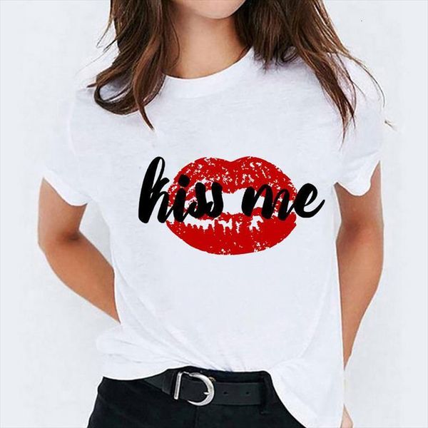 and women cartoon lip kiss men cute watercolor 90s ladies print lady shirts womens graphic female tee, White;black
and women cartoon lip kiss men cute watercolor 90s ladies print lady shirts womens graphic female tee, White;black