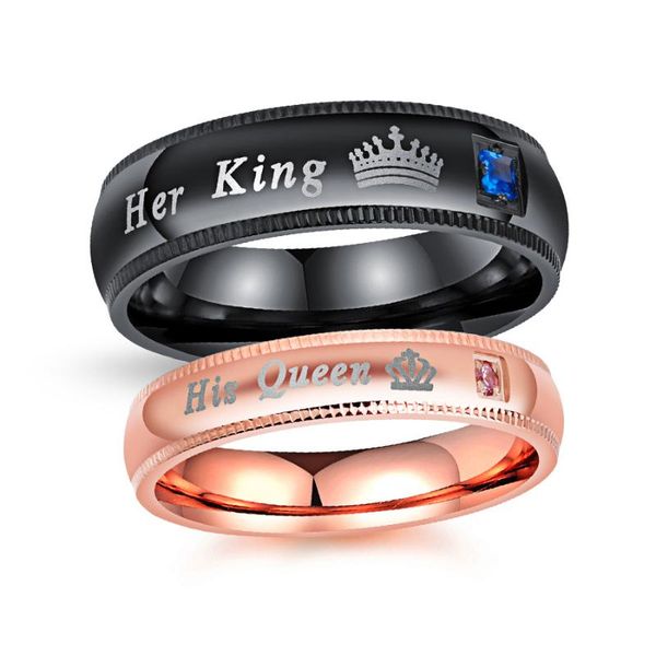 wedding rings fashion rose gold color for women setting crystal cz engagement men couple jewelry stainless steel, Slivery;golden
wedding rings fashion rose gold color for women setting crystal cz engagement men couple jewelry stainless steel, Slivery;golden