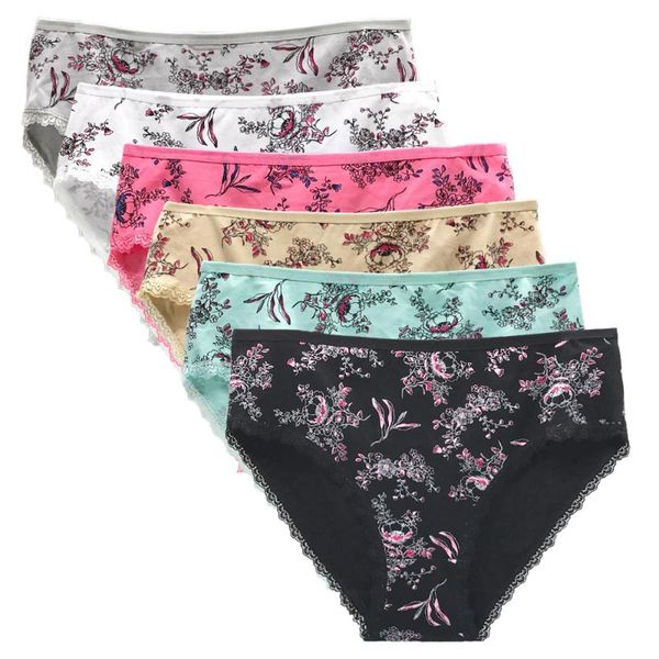 women's panties women cotton plus size 4xl high waist print floral lingerie briefs ladies underwear 6pcs/s, Black;pink
women's panties women cotton plus size 4xl high waist print floral lingerie briefs ladies underwear 6pcs/s, Black;pink